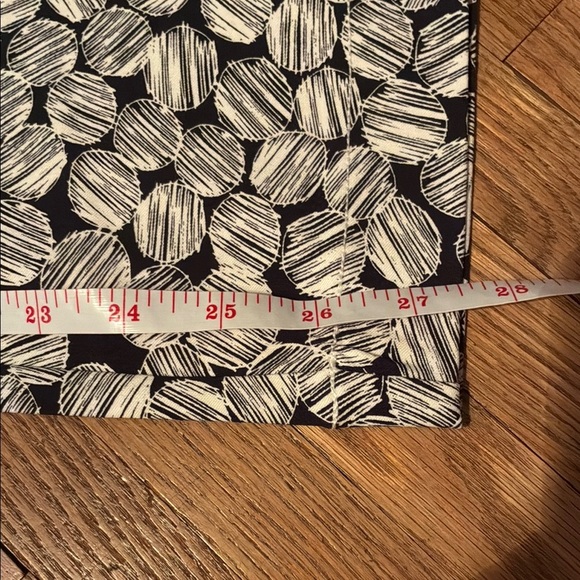 Orange Black and White Pattern Polka Dot Trousers - Picture 15 of 15